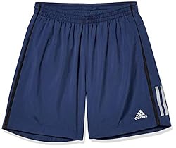 adidas mens Own The Run Shorts Tech Indigo/Black