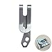 Vktech® Stainless Steel EDC Multifunction Tool Belt Key Chain Money Clip Bottle Opener (74830)