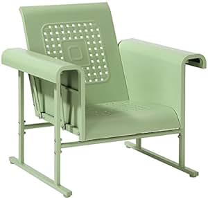 Amazon.com: Crosley Furniture Veranda Metal Outdoor Single ...