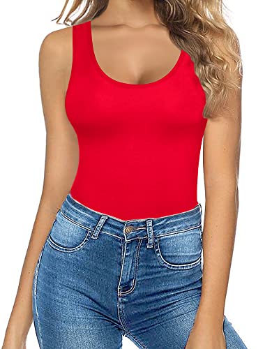 MANGOPOP WOMEN’S TANK TOPS BODY SUITS SEXY BACKLESS...