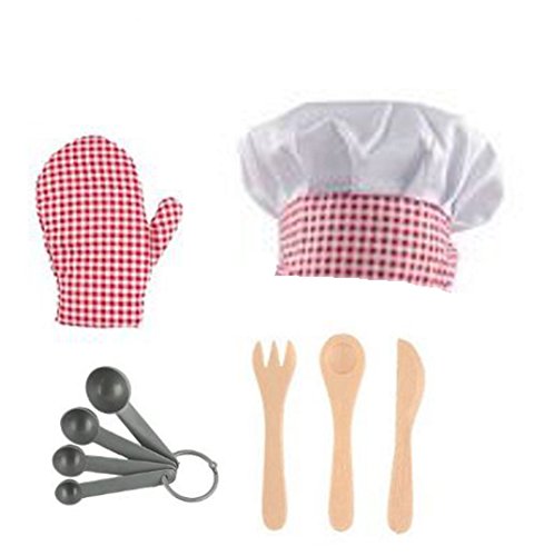 Chef - Dress-Up Role Play Costume Set for Boys and Girls with Toy Accessories Collection - Image 3