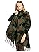 GERINLY Scarves - Winter Travel Scarf Camouflage Blanket Shawl Cozy Wrap (CamoGreen)