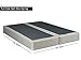 Greaton Bed Base Wood Split Traditional Box Spring Mattress Set, Queen(Fold), 6