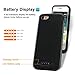 Battery Case for iPhone 6 Plus / 6s Plus, NOVPEAK [U.S. Warranty] 6800mah External Backup Battery Charger Case Cover Power Bank Pack for iPhone 6 Plus/6S Plus 5.5 Inch (Black)
