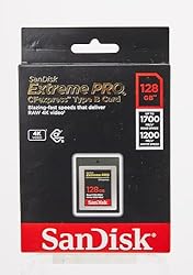 SanDisk 128GB Extreme PRO CFexpress Card Type B