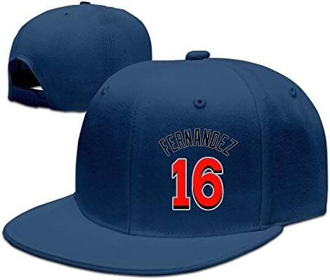 Unisex Majestic Jose Fernandez # 16 Adjustable Flat-along Baseball Hats Caps