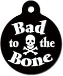 Bad to the Bone Full-Color Personalized Custom Key Chain