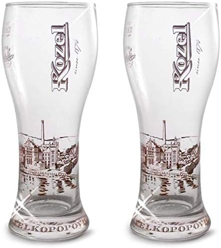 Cuisine Maison 2 Verres A Biere Kozel Avec Marquage Ce Et Noyau Verres A Biere