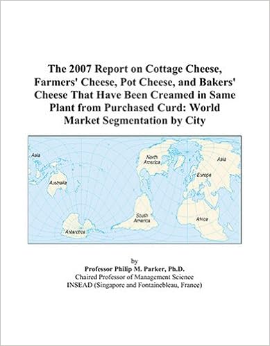 The 2007 Report On Cottage Cheese Farmers Cheese Pot Cheese
