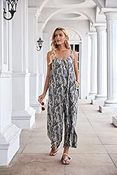 BUENOS NINOS Women's V Neck Floral Maxi Dress Boho