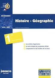 Histoire-géographie, classe de première des séries générales
