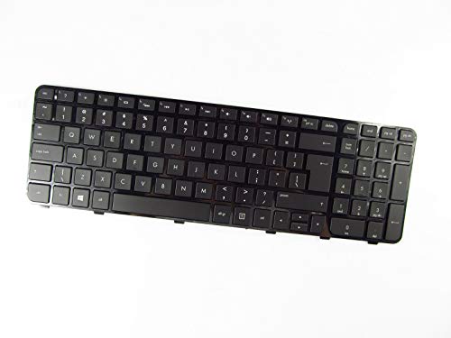 KinFor Productï¼ŒLaptop Keyboard for HP 697455-001 NSK-CKBBW 01 NSK-CKBBW Keyboard Backlit 697455-001 and HP Pavilion DV6-7000 DV6-7100 DV6-7200 DV6T-7000 Series + Clear Protector Cover