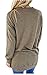 UniDear Women Casual Long Sleeve Round Neck Sweatshirt Loose Blouses Tops With Pocket