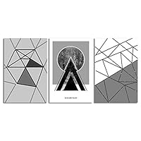 signwin-3 Piece Canvas Wall Art-Abstract Geometric-Canvas Prints Home Artwork Decoration for Living Room,Bedroom - 16