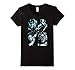 Womens Marvel Black Panther Movie Grunge Warriors T-Shirt Medium Black