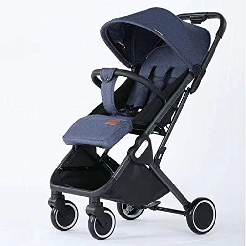 ベビーカー 軽量トラベルベビーカー飛行機ベビーストローラー ワンハンド折りたたみベビーカート 缶シットリクライニングバギー 5
