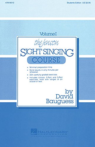 The Jenson Sight Singing Course (Vol. I) (Methodology Chorals Singer)