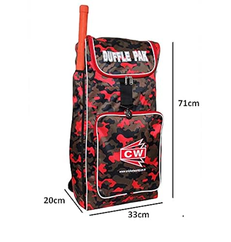 cricket kit bag for kids CW County Cricket Kit Camouflauge Backpack Full Kit for Boys