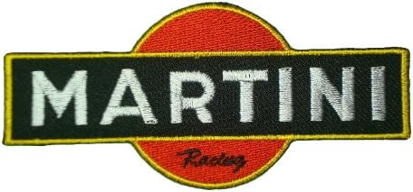 MARTINI RACING Porsche Retro Team T Shirts Black Logo CM07 Patches