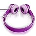 JLab JBuddies Kids- Volume Limiting Headphones, Guaranteed for Life - Purple