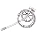TERNENCE Metal Male Chastity Device Steel Stainless Cock Cage Sex Toy Ring with Tube (1.77 inch / 45mm)