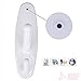 Huston Lowell SUPER Hd Detection Motion-activated Hidden Surveillance Camera in Cloth Hanger with Tf/microsd Card Slot DVR Nanny Babysitting Cam (White) + 8GB Micro SD/TF Card