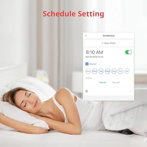 Interrupteur Intelligent Bluetooth - Petit Robot d'Interrupteur avec APP Contrôle et Minuteur Programmable, Ajouter SwitchBot Hub pour le Rendre Compatible avec Alexa et Google Home (Blanc)