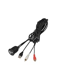 JBL PRV 175 Estilo marino Calibrador de embarcaciones Medias digitales Combinación de receptores Bluetooth Combo con Enrock USB 3.5MM AUX A RCA Cable de montaje en interfaz + Enrock Antena de radio con cable de 22 "