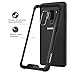 Samsung Galaxy S9 Case, MoKo Crystal Clear Reinforced Corners TPU Bumper Cushion & Anti-scratch Hybrid Rugged Transparent Panel Cover for Samsung Galaxy S9 5.8 Inch 2018 - Black & Clear