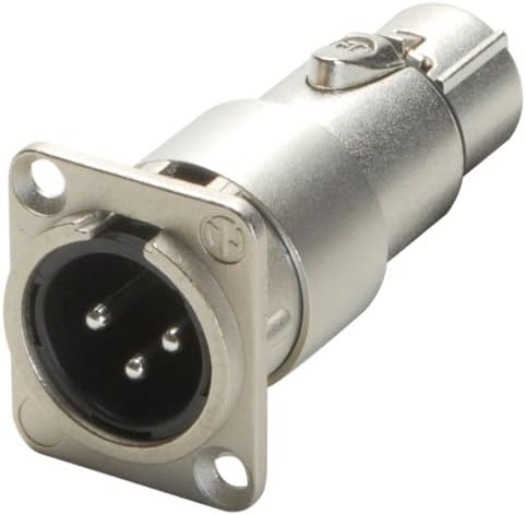 Ruach XLR Male-Female Feedthrough Panel Mount Adaptor