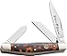 Boker Traditional Series Stockman Hunter Knife with Faux Tortoise Handle, Brown