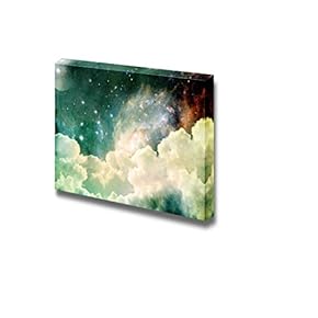 Beautiful Universe Outer Space Cloudscape with Clouds Stars...