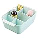 mDesign Baby Nursery Storage Organizer Bin for Medicine, Thermometer, Nasal Aspirator, Washcloths - Mint