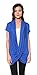 Free to Live Women's Lightweight Short Sleeve Criss Cross Pullover Nursing Top Royal Blue