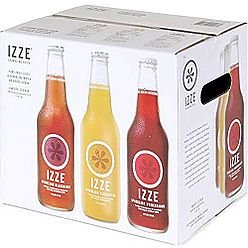 Izze Sparkling Juice, Variety 12 Pack, 12 Fl Oz Bottles, All Natural