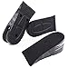Flexzion Shoes Increase Insole Heel Height Lift Elevator Air Cushion Pad Half Insert 2 Removable Layer 3-5cm (Approximately 1.4-2 inches) Taller for Unisex Adult Men Women Size USA 4.5-9