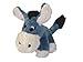 Kyjen PP01138, PipSqueaks Donkey Talking Plush Dog Toys Batteries Included, Small, Blue