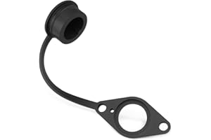 YUANTUO Universal Winch Cover, 98544 Winch Remote Control Socket Protector Service Kit for Covers Truck Winches with Round Remote Socket