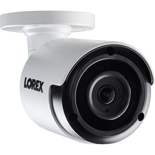 Lorex by FLIR LKB343B Indoor/Outdoor 4MP Super HD PoE Security IP Bullet Camera with Color Night Vision, 2.8mm Fixed Lens, 20fps