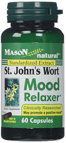 Mason Vitamins St. John's Wort Mood Relaxer Capsules, 60 Count