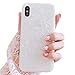 GYZCYQ Compatible iPhone Xs max Case for Girls Women, Cute Phone Case Glitter Pretty Design Protective Shockproof Pearly-Lustre Shell Slim Soft TPU Cover Compatible for iPhone Xs max Case (Colorful)