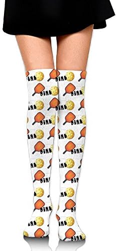 Pickleball Sport Knee High Compression Socks Sexy Moisture Management Travelers For Women Thigh High Socks