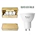 Kakanuo GU10 LED Bulbs 50W Equivalent, GU10 Dimmable LED Light 5 watts, Mr16 Spotlight 3000K Soft Bright White 120V Track Light Recessed Light Flood Light 450Lumen(Pack of 6)