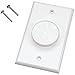 Midlite 1Gwh-Gr1 Single Gang Wireport With Grommet (White) (2)