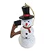 Tree Buddees Selfie Stick Snowman Christmas Ornament