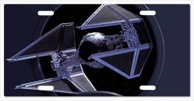Star Wars The Tie Interceptor Vanity License Plate Vanity License Plate