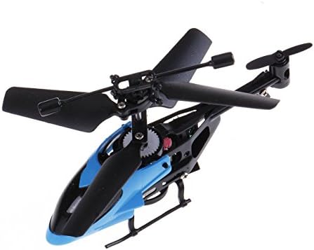 Gobrillant Super Mini QS QS5013 2.5CH Micro Remote Control RC Helicopter-Blue