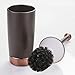 iDesign York Stainless Steel Toilet Bowl Brush and Holder Set - 4.25