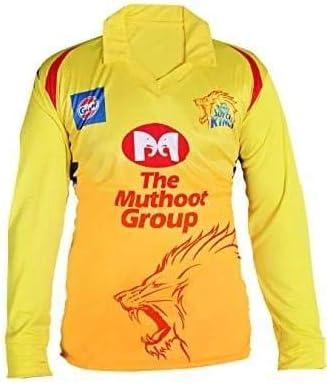 Parallel Times Chennai Super Kings Unisex ipl Jersey (CSK) 2019 Full Sleeve