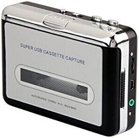 USB Portable Cassette to MP3 Converter Tape-to-MP3 Player with Headphones